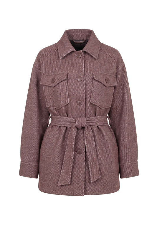 Cocoa Organic Cotton Shacket
